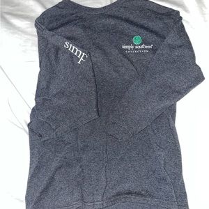 SIMPLY SOUTHERN youth oversized shirt size M